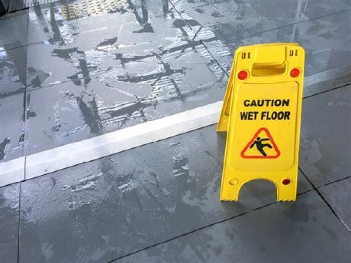 Can I claim for slipping on wet floor?