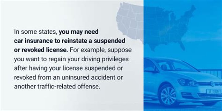 Do you need insurance if you have a license but no car in California?