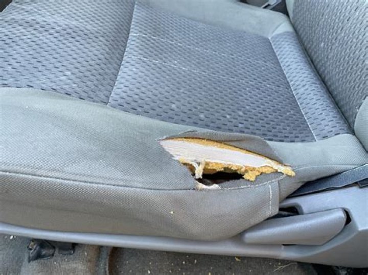 How do you fix a ripped car cover?