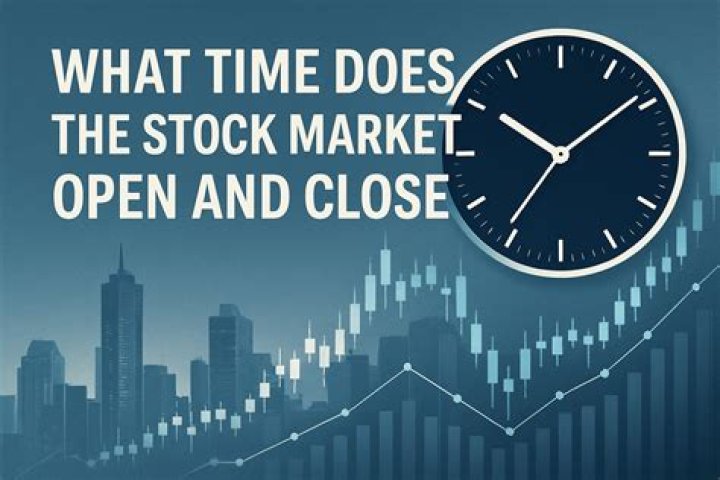 How does the stock market open and close?