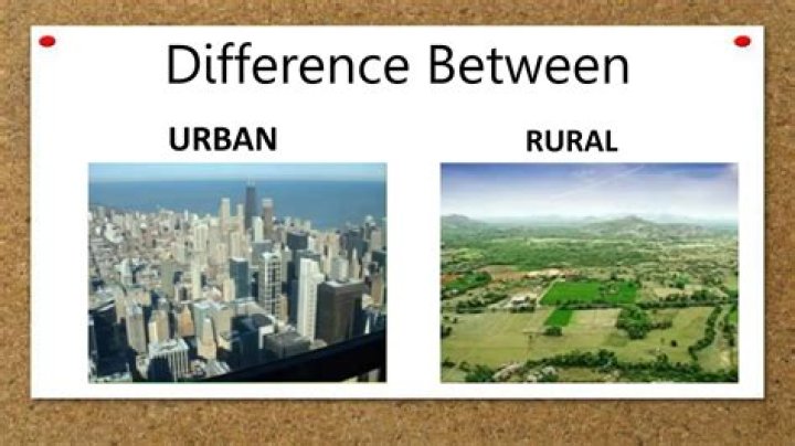 What do urban areas provide to rural areas?